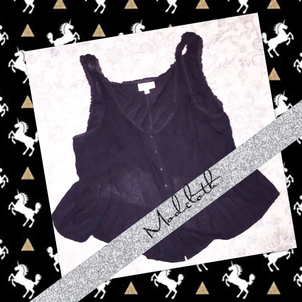 ModCloth Renaissance tank top vest maiden